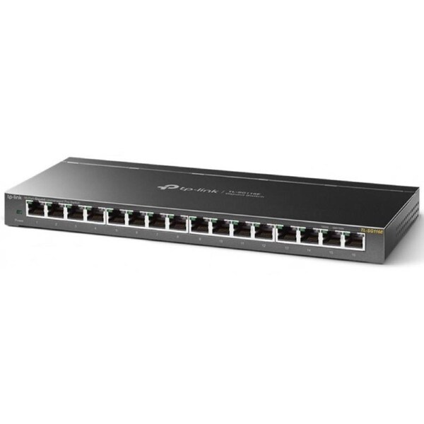 TP-Link TL-SG116E 16-Port Gigabit Unmanaged Pro Desktop Switch