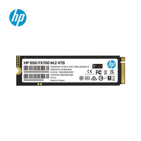 HP FX700 4TB PCIe Gen 4x4 M.2 NVMe 2.0 SSD