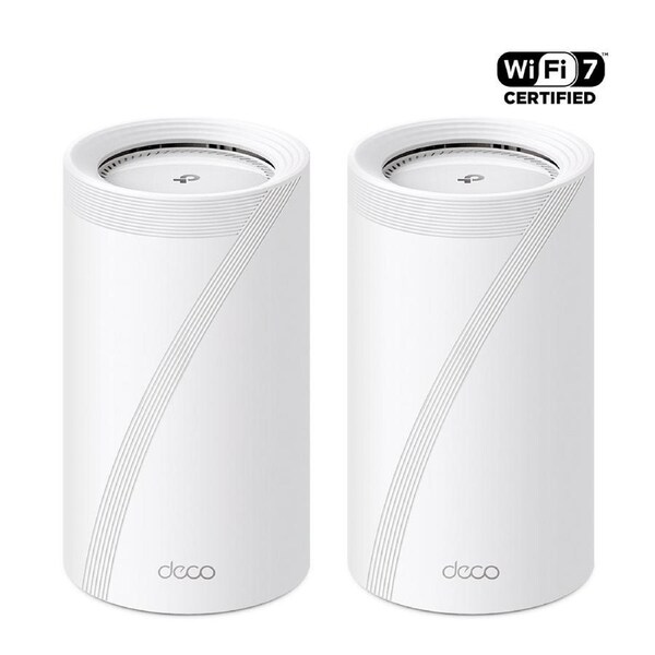 TP-Link Deco BE85 BE22000 Whole Home Mesh Wi-Fi 7 System - 2 Pack