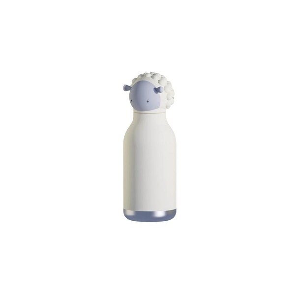 Asobu Bestie Bottle Sheep Double Wall Insulated Bottle 460ML White
