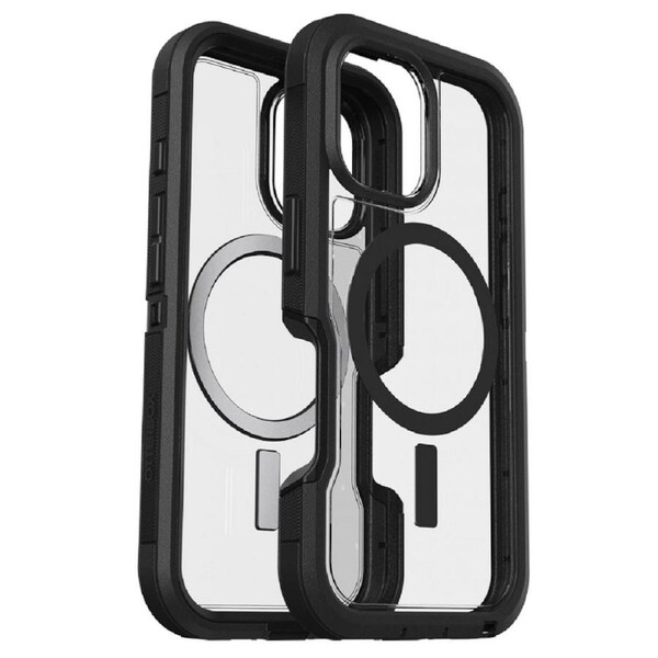 OtterBox Defender XT MagSafe Apple iPhone 16 Pro Max Case Clear/Black DROP+ [77-96124]