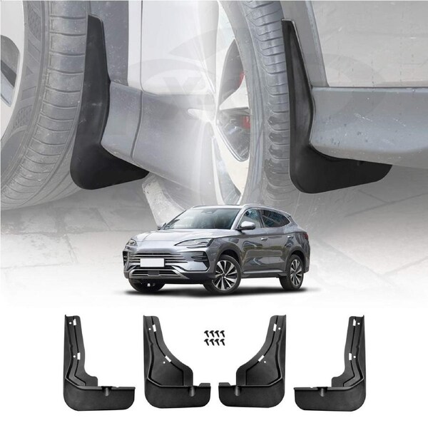 Mud Flaps Splash Guards for BYD SEALION 6 SEALION6 2024-2025 Mudguard Fender Front and Rear Set of 4