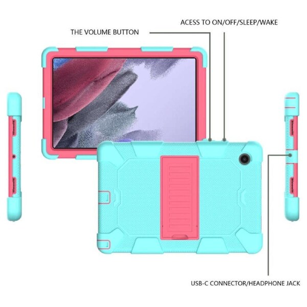 Samsung Tablet Case For Galaxy Tab A8 10.5inch 2021 (SM-X200/SM-X205)-AquaPink