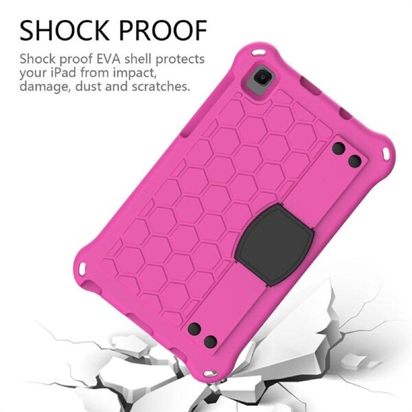 Hive SamSung Tab A7 Lite 8.7/Tab A8 Tablet Case Durable Stand Cover With Shoulder Strap-RoseBlack
