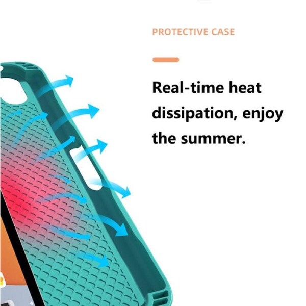 Keyboard Case iPad Mini 6 Wireless Magnetic Detachable Backlight White Keyboard-Dark Green