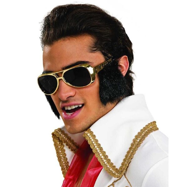 Elvis Glasses with Sideburns