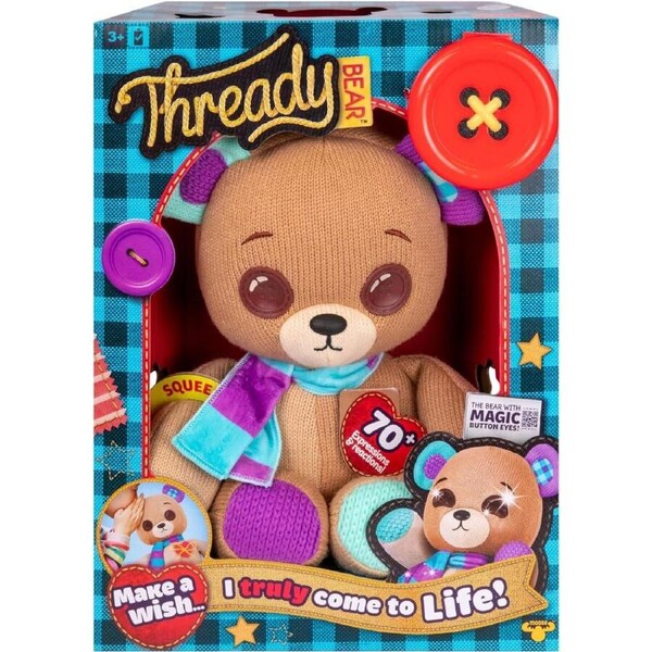 Thready Bear Interactive Toy
