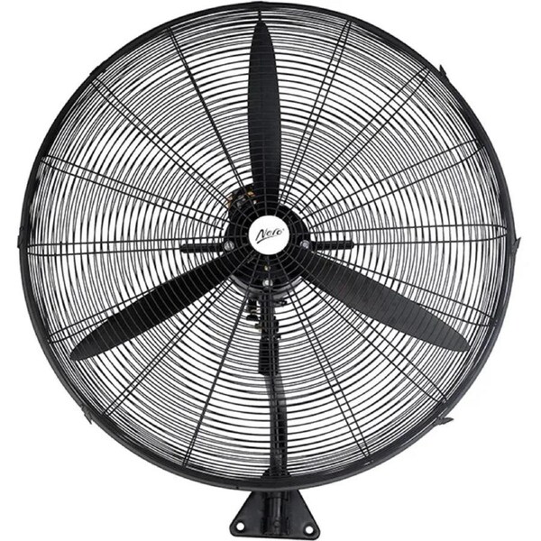 Nero Industrial Pedestal Fan Wall Mount Oscillating Warehouse Factory