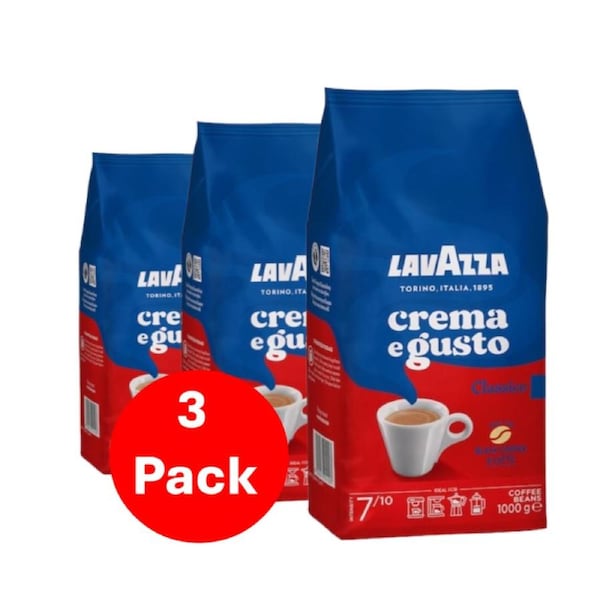Lavazza Coffee Beans Crema E Gusto Classico 3kg