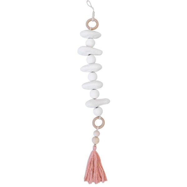 LVD Iron/Wood Bead Tassel Organic Hanging Ornament Home/Lounge Decor 75cm
