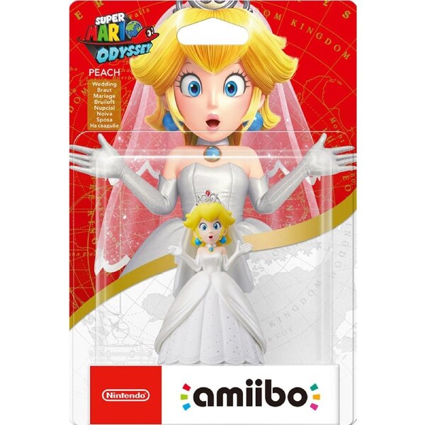 Nintendo Peach Wedding Outfit amiibo (Super Mario Odyssey)