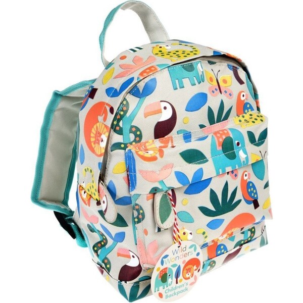 Rex London Kids/Children Mini Backpack Picnic/School Bag 25cm Wild Wonders