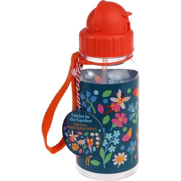 Rex London Kids/Child 500ml Plastic Water Bottle Sip Drink Tumbler Fairies
