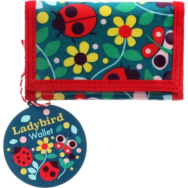 Rex London Kids/Childrens Wallet Trifold Money/Card Holder 24.5cm Ladybird