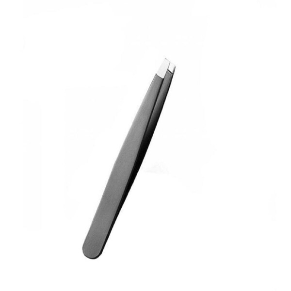 3PCS Stainless Steel Slanted Tip Eyebrow Set for Facial Hair and Beauty Care