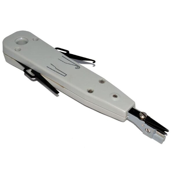 Astrotek Networking Punch Down Tool Multifunction Krone Type IDC/Network Wire Cat5 & Telephone Impact Terminal Insertion Grey Color LS