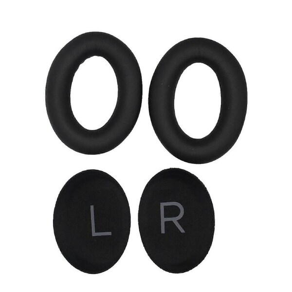 Ear pads for Bose QC45 headphones Black