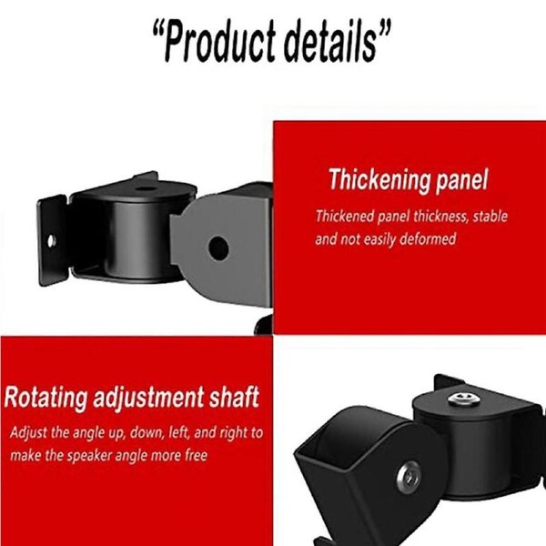 Wall Mount Bracket for Era 100, Wireless Speaker Space Saving Smart Home Metal Wall Stand Holder, B