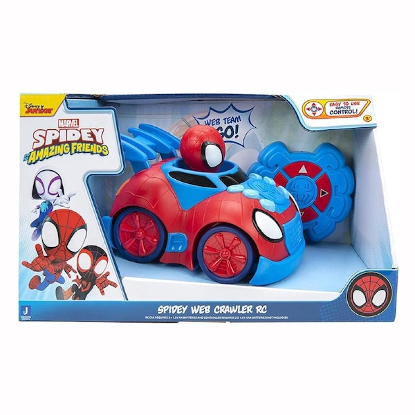 Spidey and His Amazing Friends Spidey Web Crawler Remote Control Vehicle