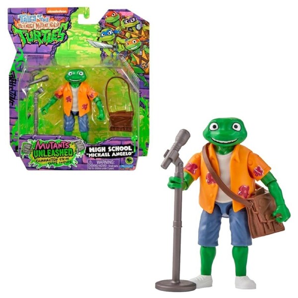 Tales of the Teenage Mutant Ninja Turtles Mutants Unleashed High School Michael Angelo