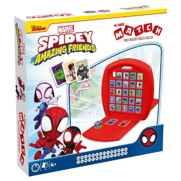 Top Trumps Match: Spidey and His Amazing Friends Board Game