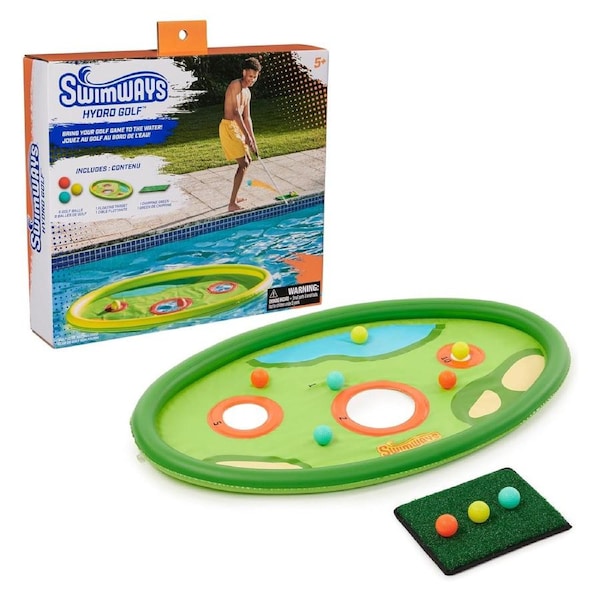 SwimWays Hydro Golf Pool Golfing Game for Kids Aged 5 Up & Adults