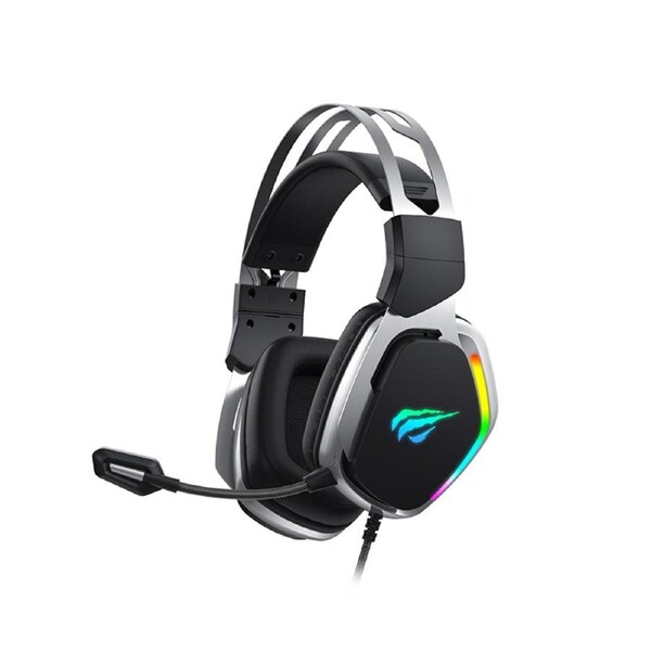 GameNote H2018U 7.1 surround sound USB RGB Gaming Headset 50MM large drivers