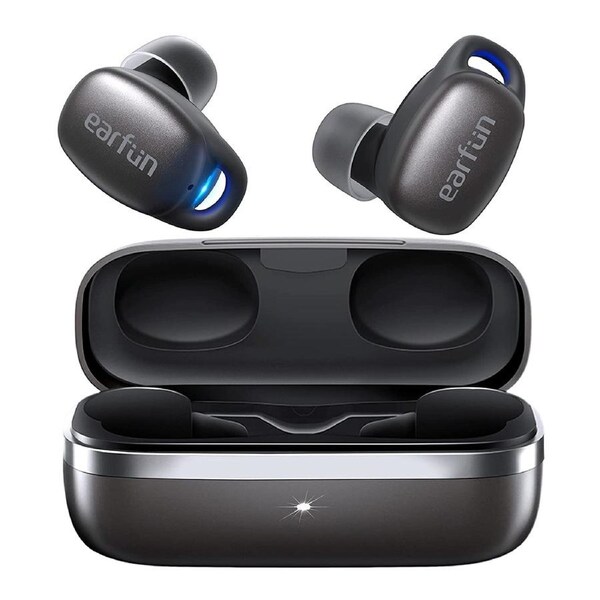 EarFun Free Pro 2 Hybrid Active Noise Cancelling True Wireless Earbuds, Bluetooth 5.2