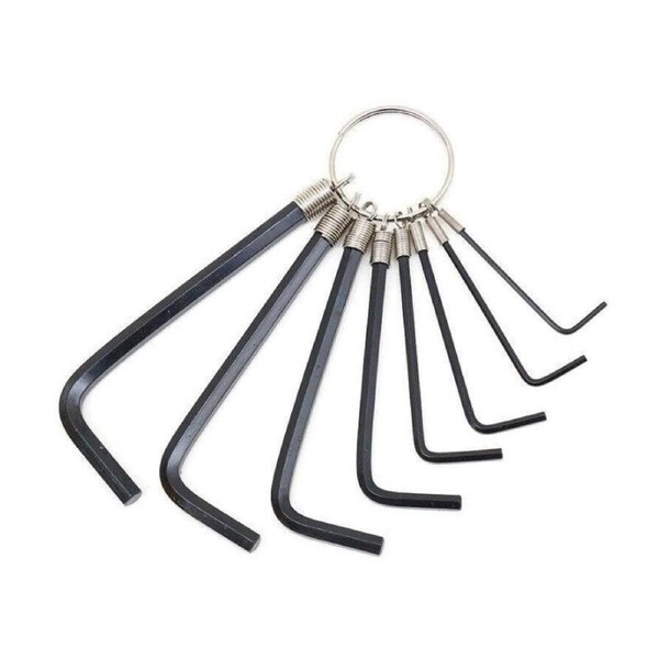 10Pcs Set Metric Allen Key Set Steel Hex Wrench Tools 1.5mm-10mm