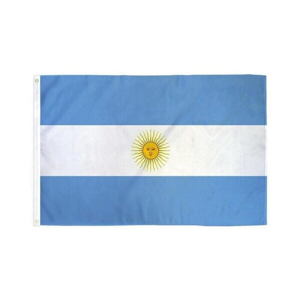 150 x 90cm Large Argentina Flag Argentine Argentinian National Outdoor Festival