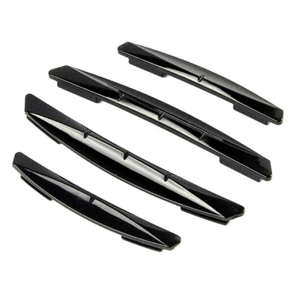 4Pcs Universal Black Car Door Edge Anti-Collision Cover Scratch Protector Guard
