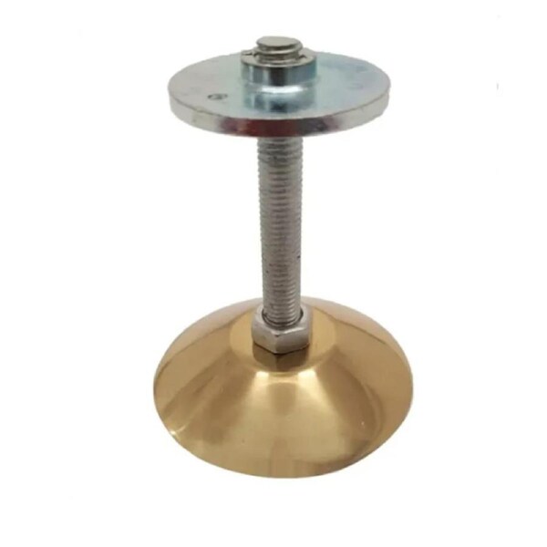 Pool Snooker Billiard Table Parts Brass Adjustable Foot Complete (Foot, Bolt, Flange)