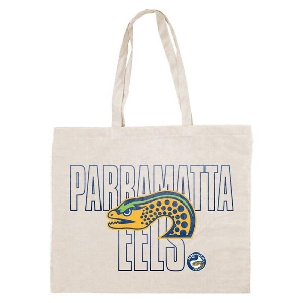NRL Canvas Tote Bag - Parramatta Eels - Re-Useable Carry Bag
