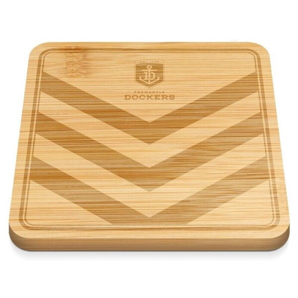 AFL Cheeseboard - Fremantle Dockers - 35 x 35 x 1.5cm - Serving Board