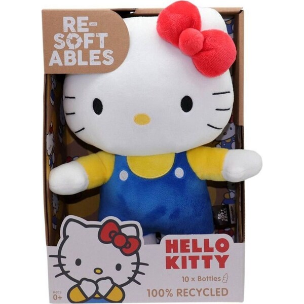 Resoftables Hello Kitty 10" Wave 2 Kids/Children Soft Toy Blue Overall 0m+
