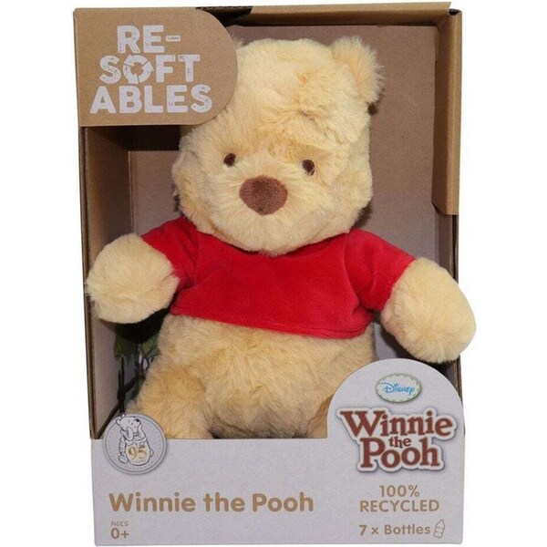 Resoftable Winnie the Pooh Kids Soft Medium Plush Cuddle Play Toy 12" 0m+