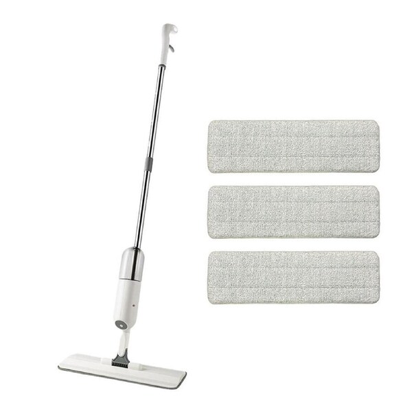 Cleanstar Starmop Spray Mop & 4 Microfibre Replacement Pads Cleaning Set