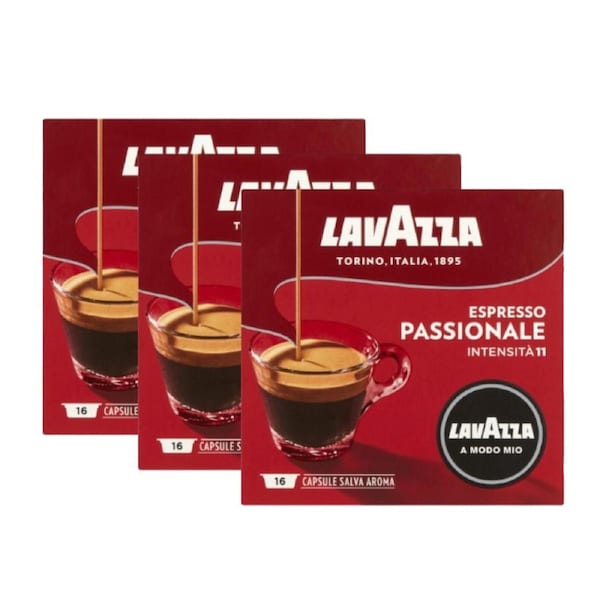 Lavazza Passionale A Modo Mio Coffee Pods 48 Pack