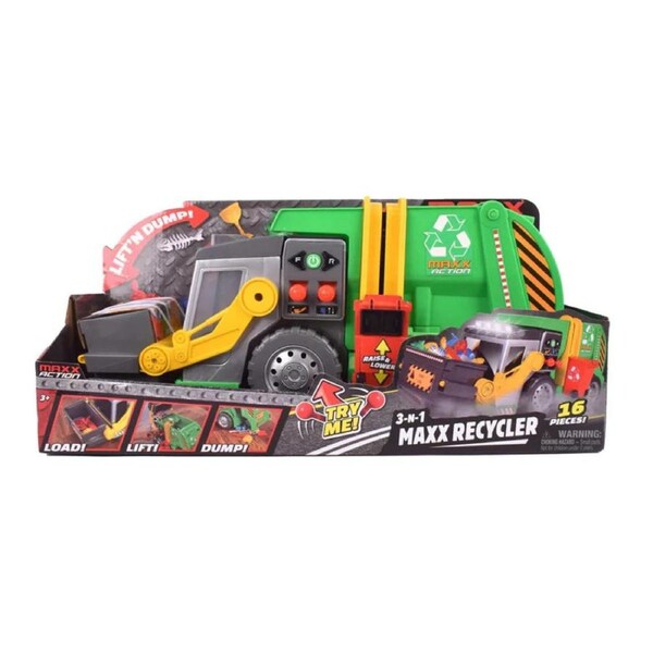 3-in-1 MAXX Recycler Action Motorised Lights and Sounds