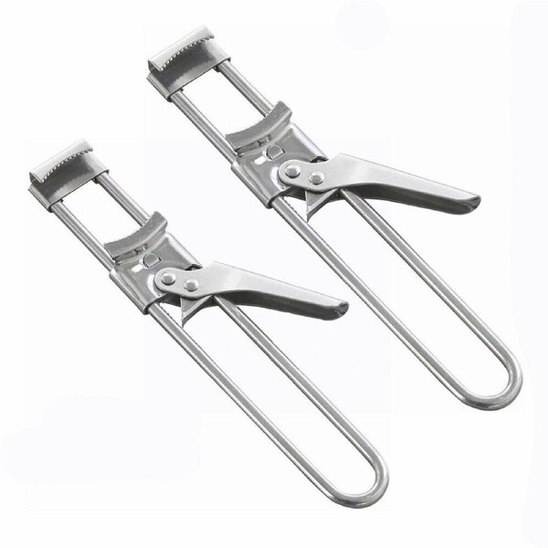 2x Stainless Steel Jar Opener