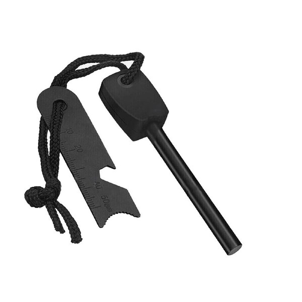 2x Magnesium Flint Rod Stone Fire Starter Emergency Survival