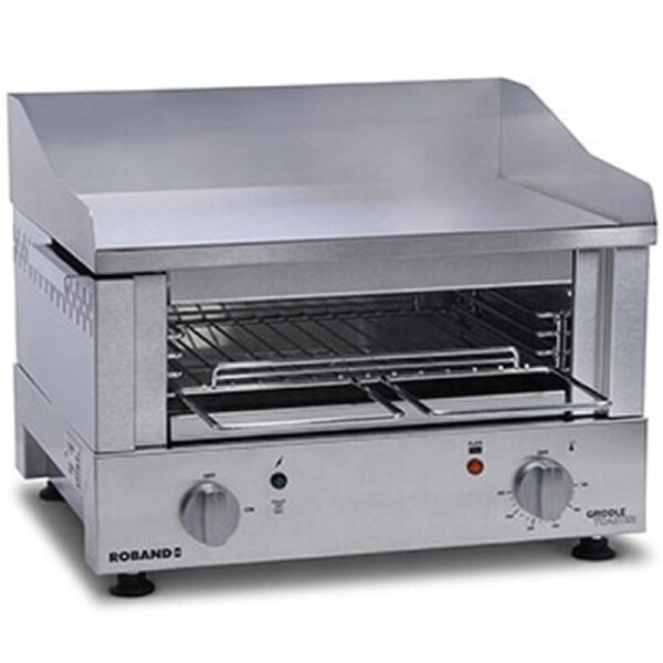 Roband Commercial 2300W Griddle Hotplate & Toaster 10 Amp Single Phase