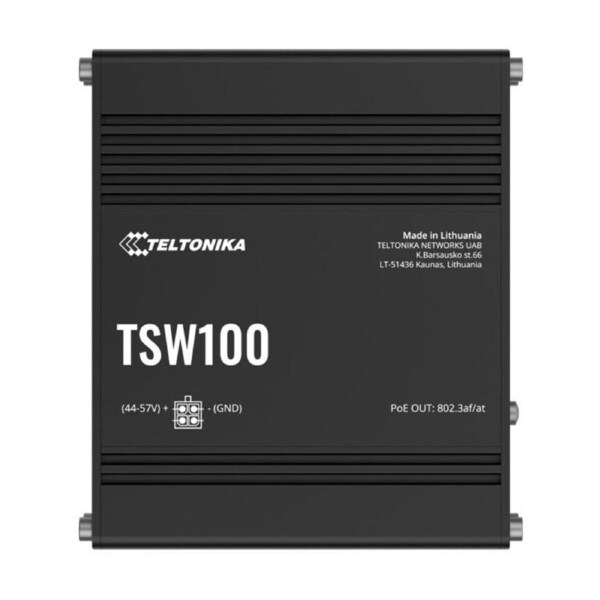 Teltonika Mini UPS, Two 4-pin DC ports Power Supply, DIN rail and surface mounting options - 6hrs Runtime at Full Load