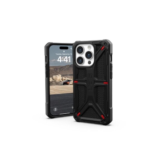 UAG Monarch Kevlar - iPhone 15 Pro Max - Black