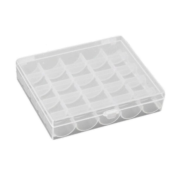 Sewing Machine Storage Box Bobbins Clear Case