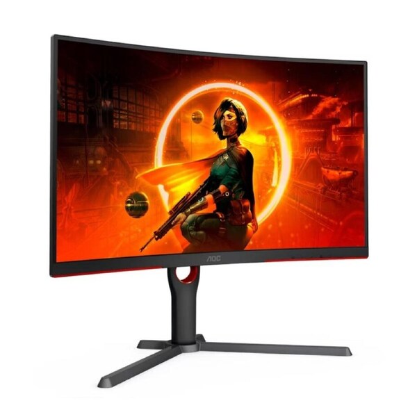 AOC 32' Curved 2K QHD (2560 x 1440) 0.5ms, 180hz, HDR10, VA, Adaptive Sync, 300 cd/m2, 1500R, HDMI 2.0 and DP 1.4. VESA 100 x 100. Gaming Monitor