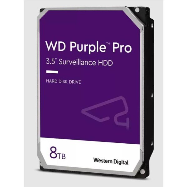Western Digital WD8002PURP Purple Pro 8TB Hard Drive 3.5 SATA 6GBs 256MB HDD