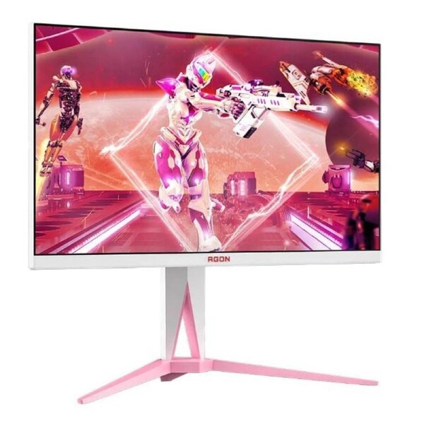 AGON AG275QXR 27' Pink IPS 2560 × 1440 (QHD) ,1ms, 170Hz , Free-Sync Premium HDR 400 ,HDMI2.0,DP, USB hub 3.2 x 2 Special Edition Monitor