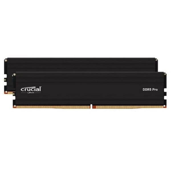 Crucial Pro 16GB 1x16GB DDR5 UDIMM 6000MHz CL36 Black Desktop PC Gaming Memory [CP16G60C36U5B]