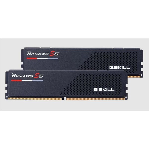 [F5-6400J3648F16GX2-RS5K] G.Skill Ripjaws S5 32GB(2x16GB) DDR5 6400Mhz CL36 Intel XMP Gaming Memory Black